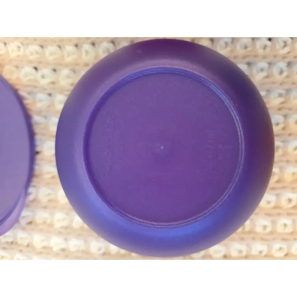Vintage 90s Set of 4 Jewel-Tone Tupperware Containers Retro Kitchen NWOT